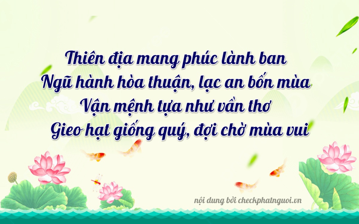 Bài thơ ý nghĩa cho <b>biển số 23906</b> tại website checkphatnguoi.vn