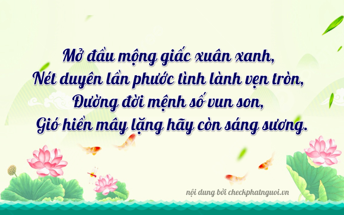 Bài thơ ý nghĩa cho <b>biển số 23A-09966</b> tại website checkphatnguoi.vn