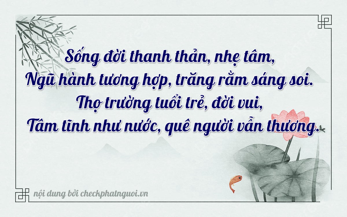 Bài thơ ý nghĩa cho <b>biển số 23A-12726</b> tại website checkphatnguoi.vn