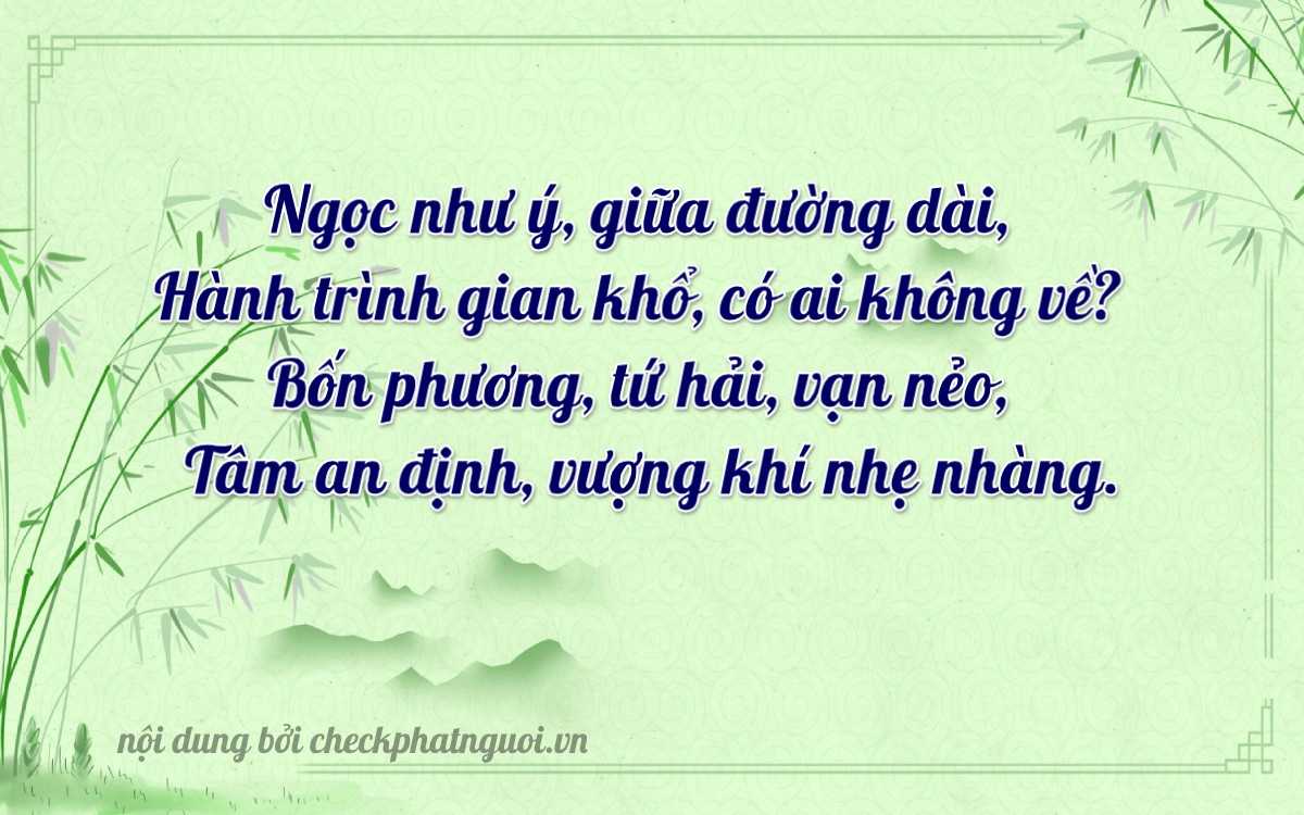 Bài thơ ý nghĩa cho <b>biển số 23B-00646</b> tại website checkphatnguoi.vn
