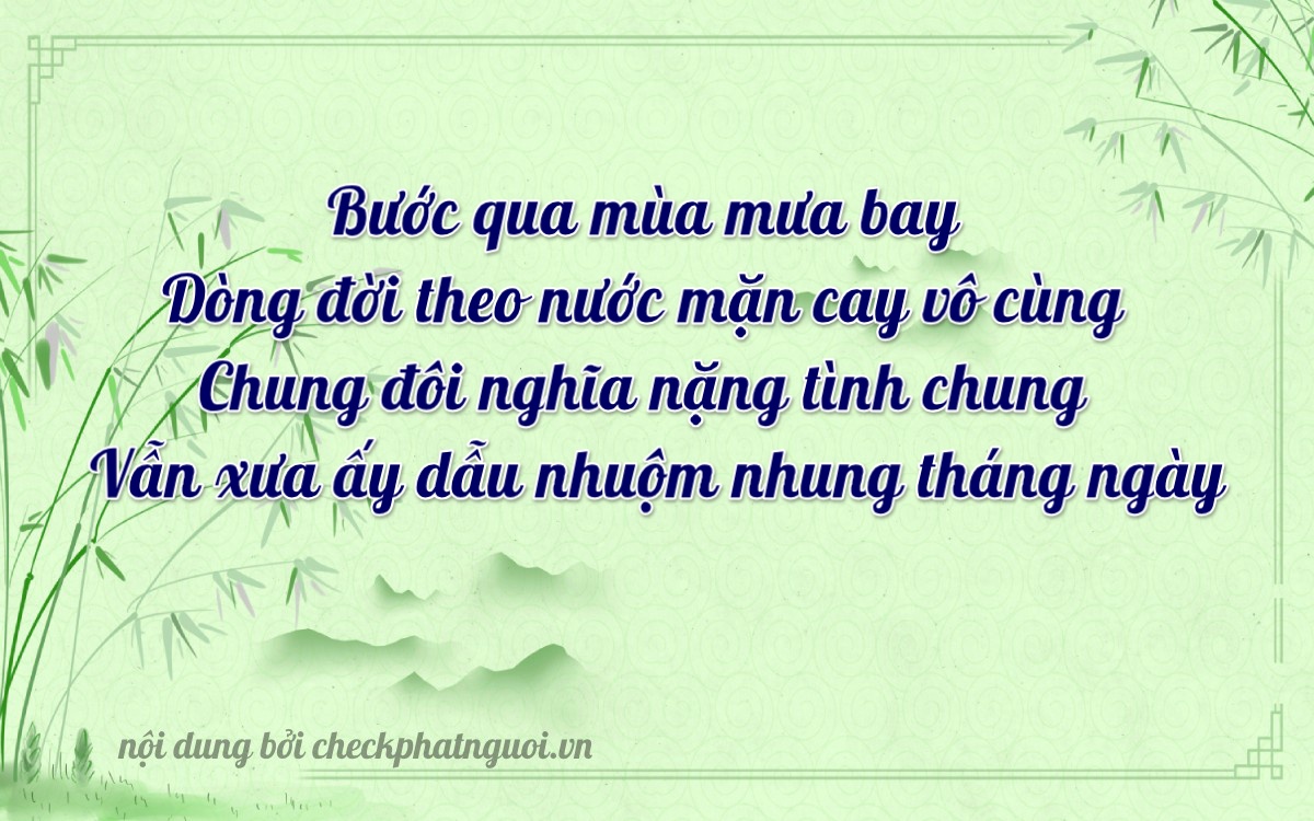 Bài thơ ý nghĩa cho <b>biển số 23D1-27437</b> tại website checkphatnguoi.vn