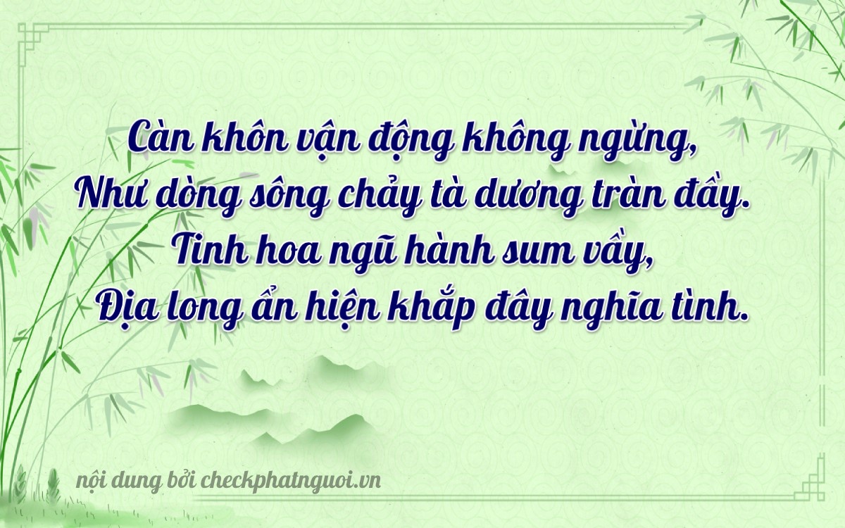 Bài thơ ý nghĩa cho <b>biển số 23E9-23392</b> tại website checkphatnguoi.vn