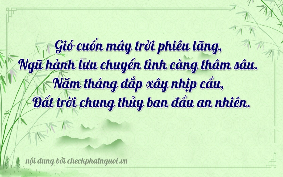 Bài thơ ý nghĩa cho <b>biển số 24A-28521</b> tại website checkphatnguoi.vn