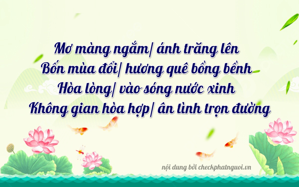 Bài thơ ý nghĩa cho <b>biển số 24AC-04440</b> tại website checkphatnguoi.vn
