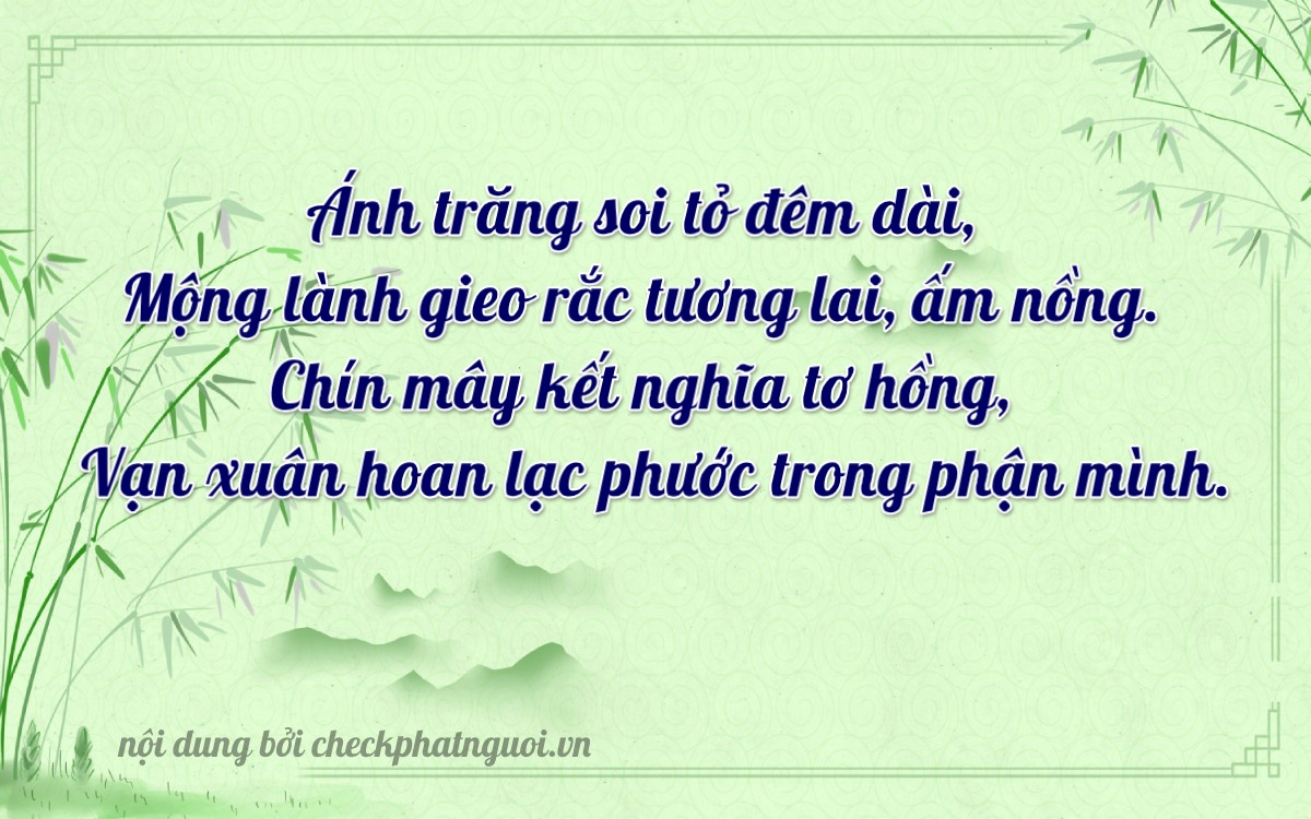 Bài thơ ý nghĩa cho <b>biển số 24B1-90190</b> tại website checkphatnguoi.vn