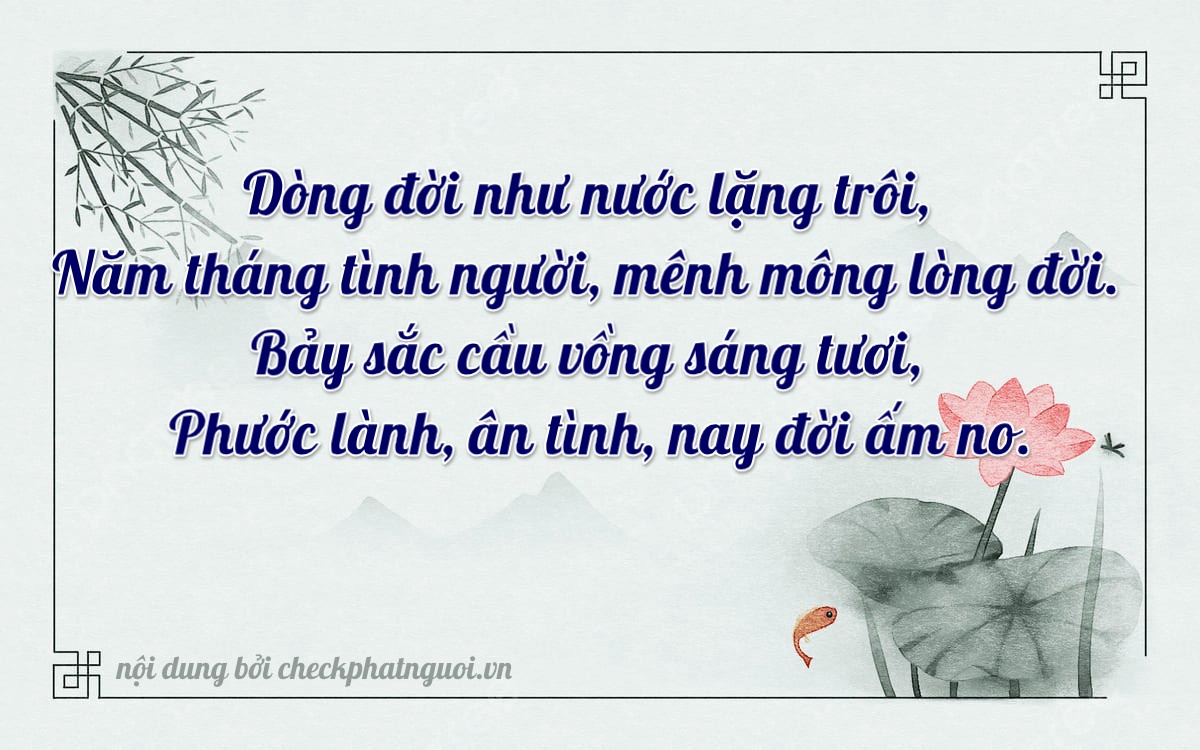 Bài thơ ý nghĩa cho <b>biển số 24H-00785</b> tại website checkphatnguoi.vn