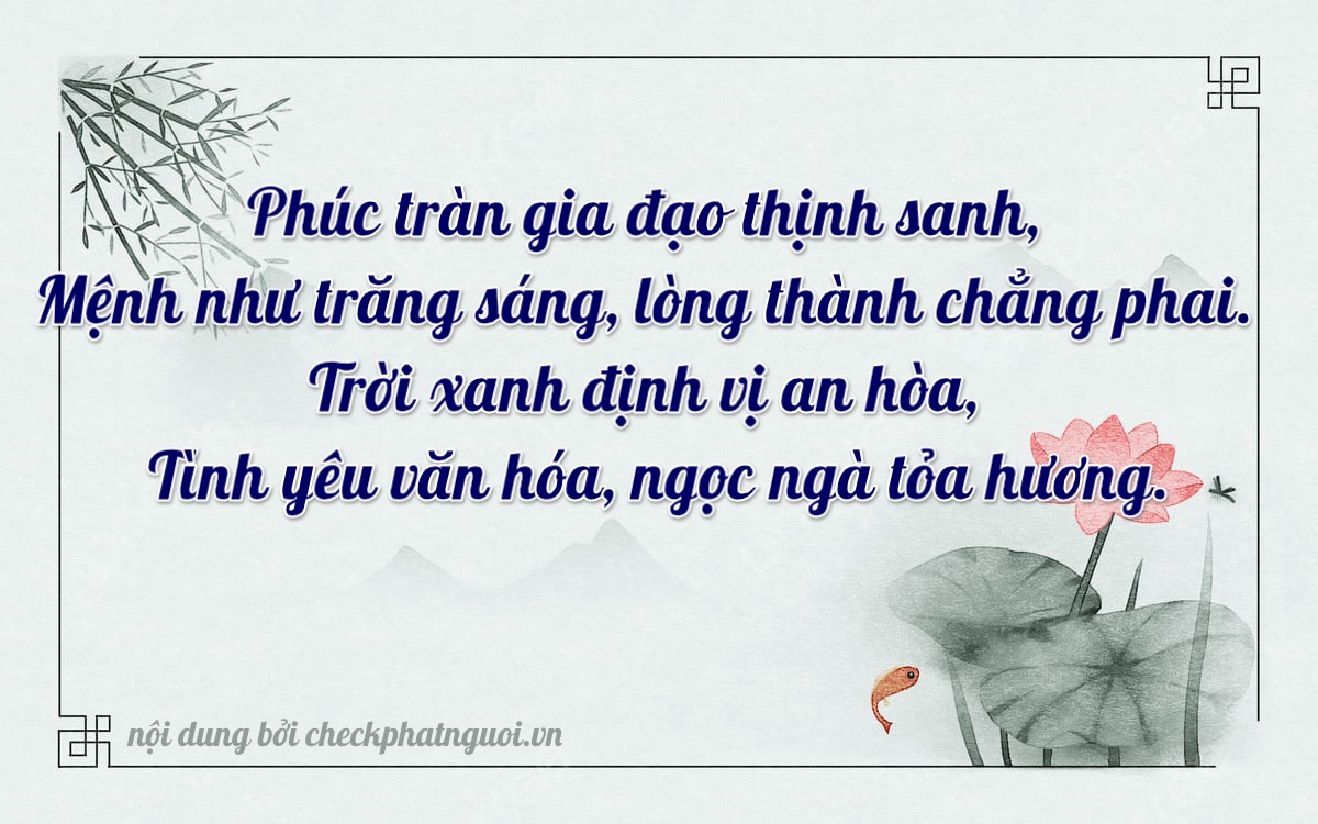 Bài thơ ý nghĩa cho <b>biển số 25AA-04695</b> tại website checkphatnguoi.vn