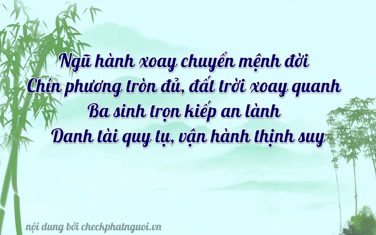 Bài thơ ý nghĩa cho <b>biển số 25AT-00933</b> tại website checkphatnguoi.vn