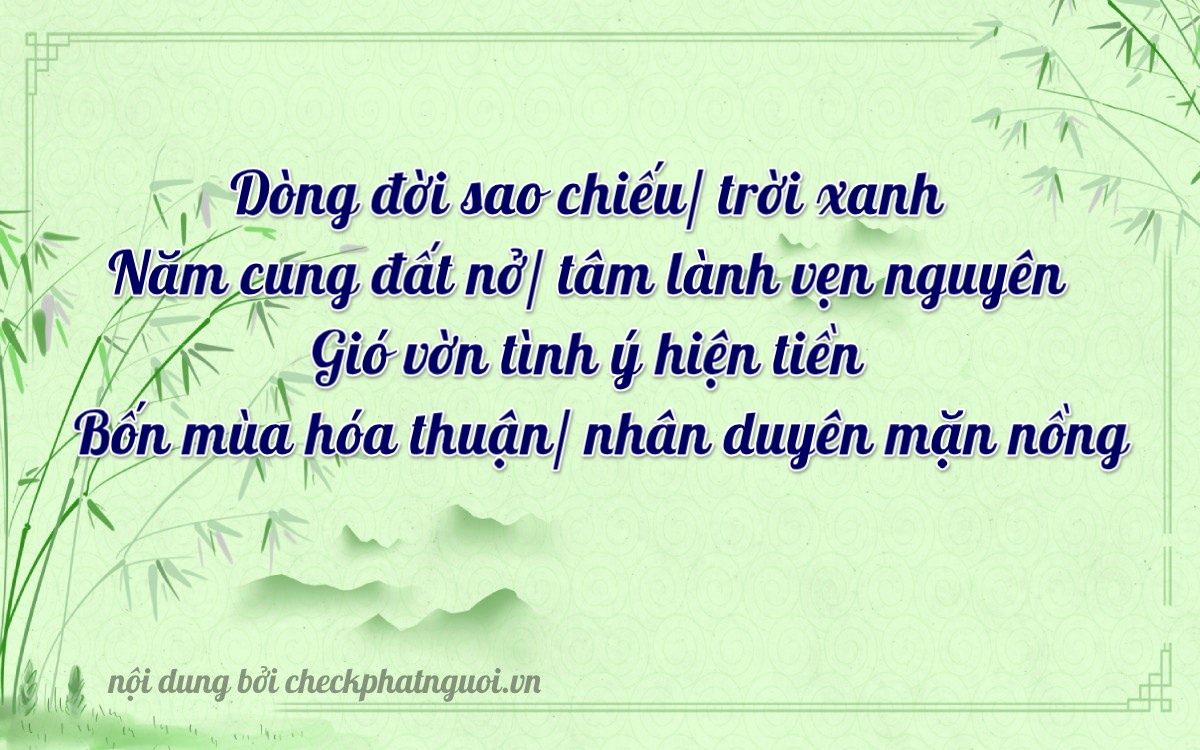 Bài thơ ý nghĩa cho <b>biển số 25B1-49567</b> tại website checkphatnguoi.vn