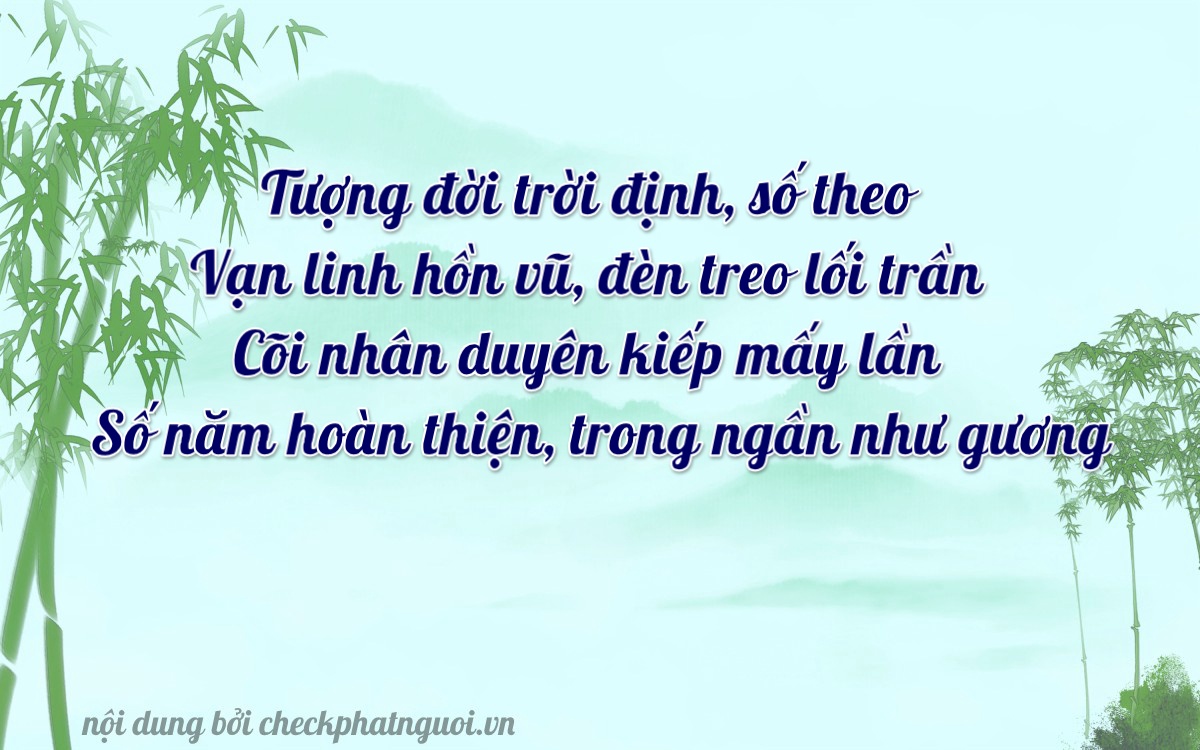 Bài thơ ý nghĩa cho <b>biển số 25C-07972</b> tại website checkphatnguoi.vn