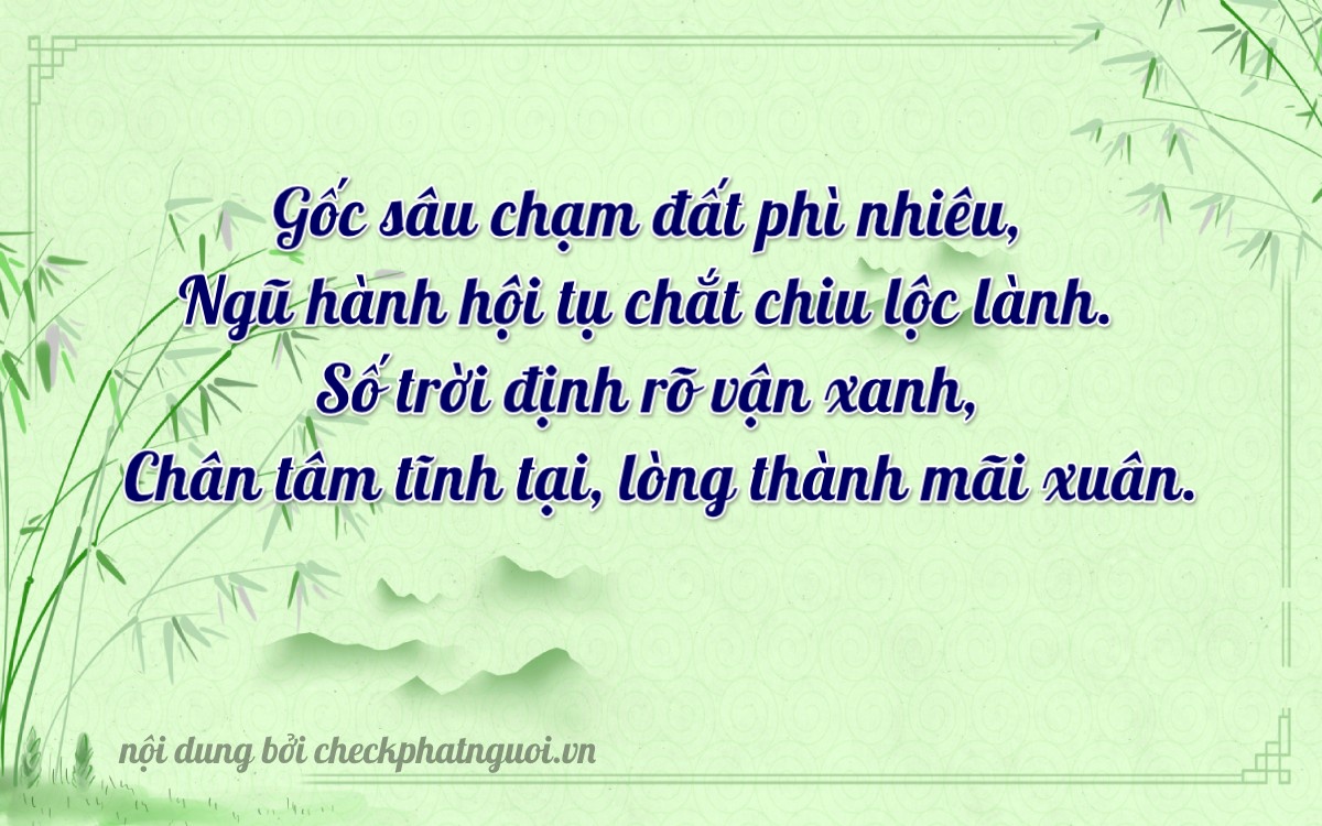 Bài thơ ý nghĩa cho <b>biển số 25F-26932</b> tại website checkphatnguoi.vn