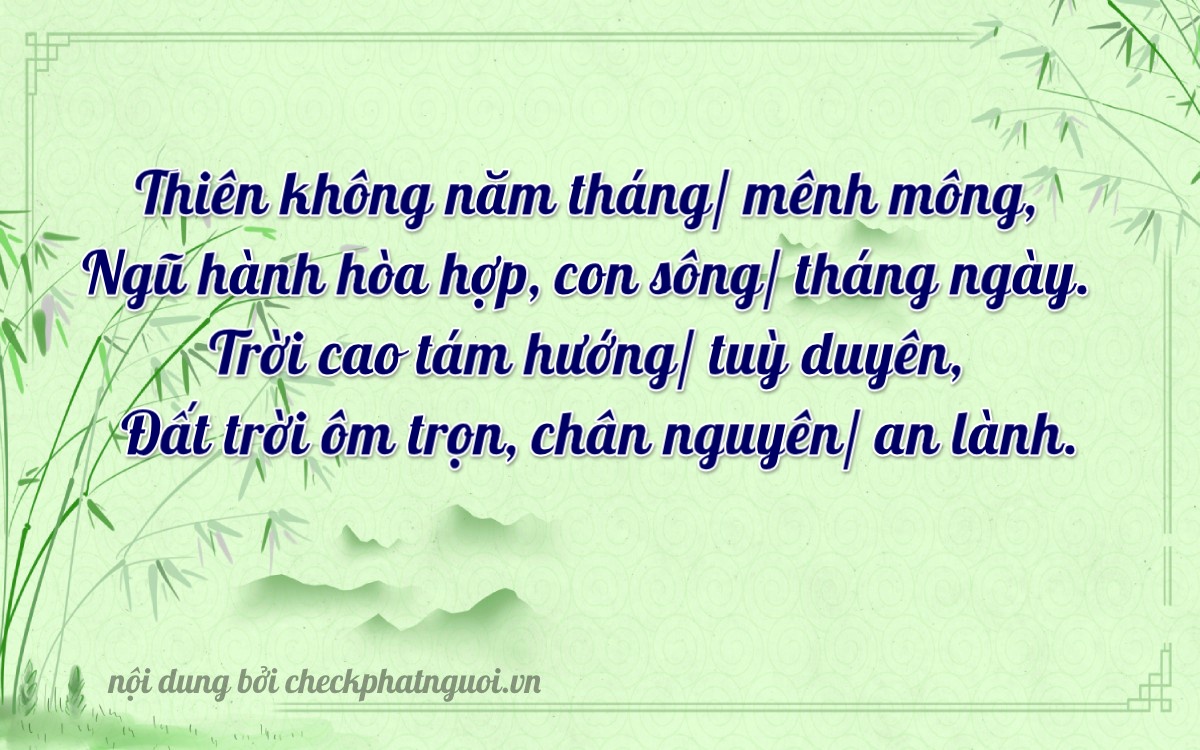 Bài thơ ý nghĩa cho <b>biển số 25F-55889</b> tại website checkphatnguoi.vn