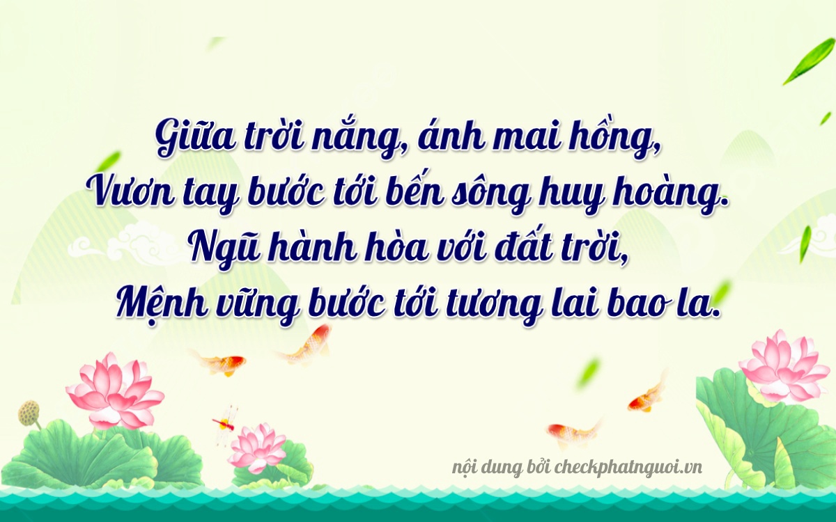 Bài thơ ý nghĩa cho <b>biển số 26A-19034</b> tại website checkphatnguoi.vn