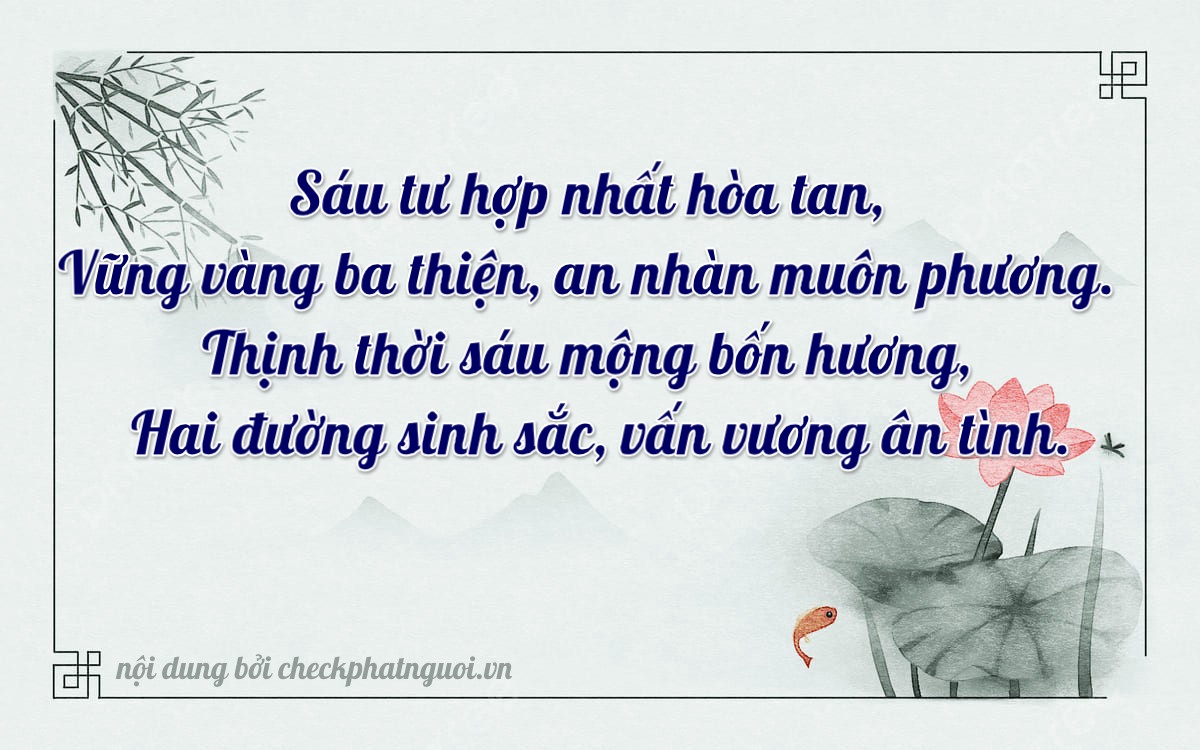 Bài thơ ý nghĩa cho <b>biển số 26AC-03620</b> tại website checkphatnguoi.vn