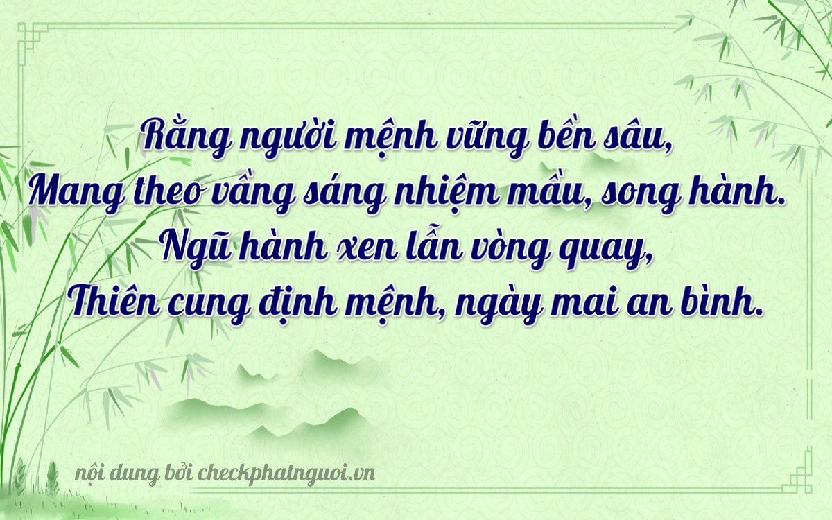 Bài thơ ý nghĩa cho <b>biển số 26AD-01551</b> tại website checkphatnguoi.vn