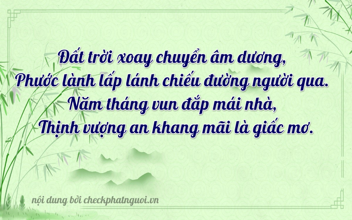 Bài thơ ý nghĩa cho <b>biển số 26B2-12572</b> tại website checkphatnguoi.vn