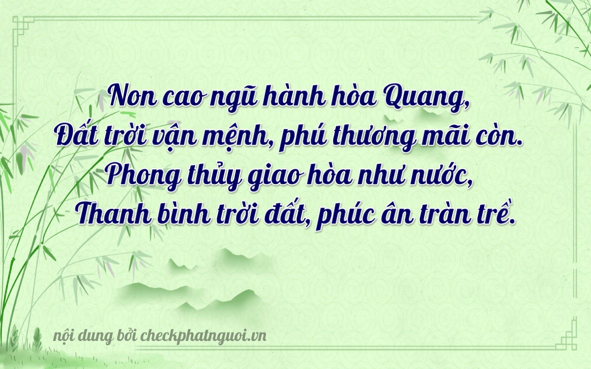 Bài thơ ý nghĩa cho <b>biển số 27A-05624</b> tại website checkphatnguoi.vn