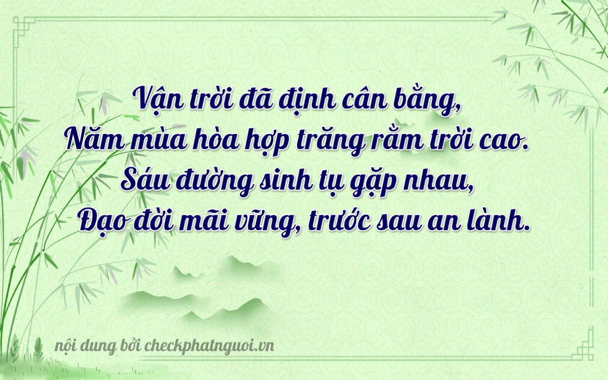 Bài thơ ý nghĩa cho <b>biển số 27A-09862</b> tại website checkphatnguoi.vn