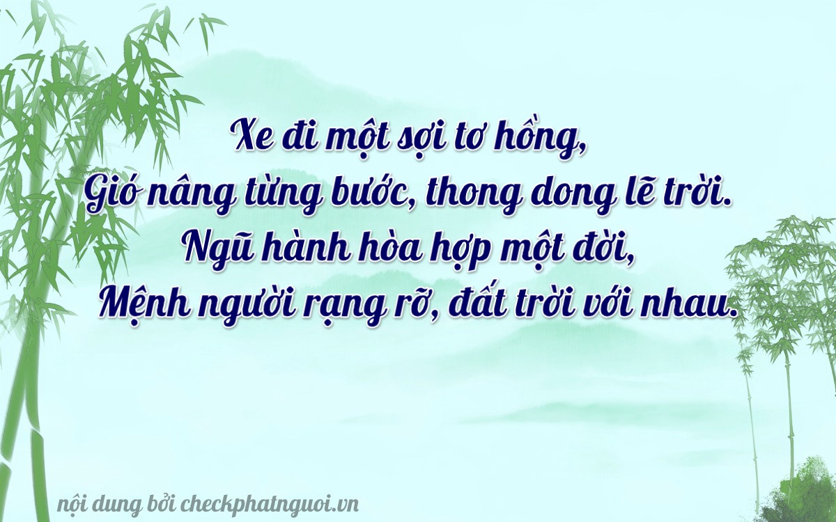 Bài thơ ý nghĩa cho <b>biển số 27A-12506</b> tại website checkphatnguoi.vn