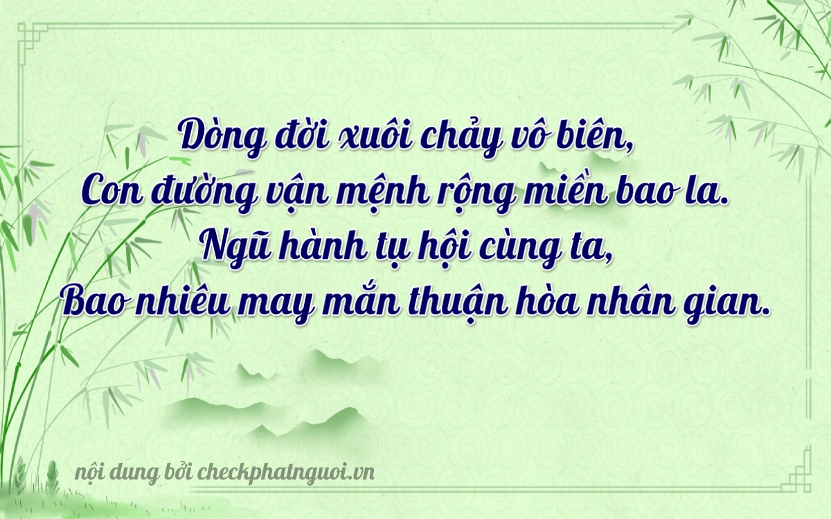 Bài thơ ý nghĩa cho <b>biển số 27A-88888</b> tại website checkphatnguoi.vn