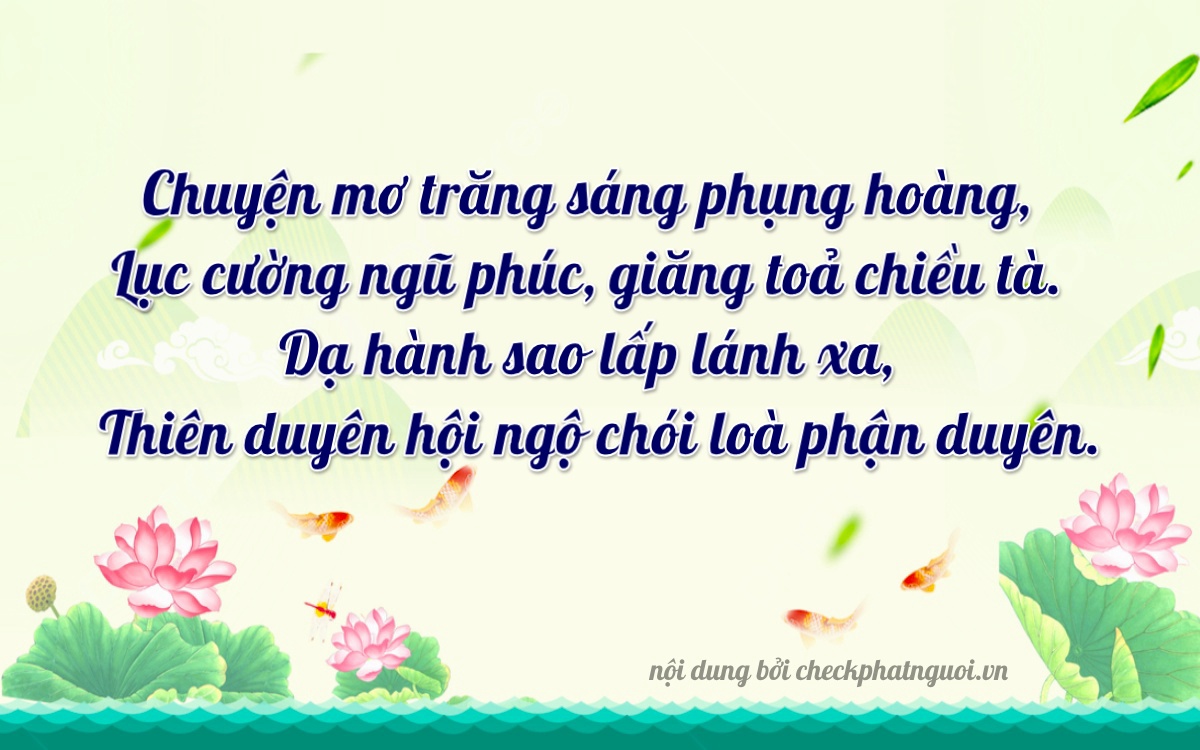 Bài thơ ý nghĩa cho <b>biển số 28A-16652</b> tại website checkphatnguoi.vn