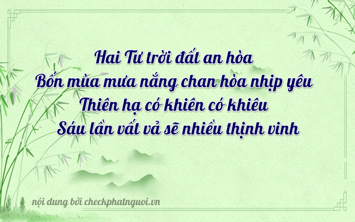 Bài thơ ý nghĩa cho <b>biển số 28A-24226</b> tại website checkphatnguoi.vn