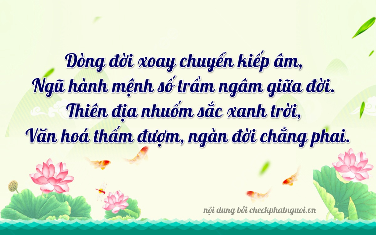 Bài thơ ý nghĩa cho <b>biển số 28A-25670</b> tại website checkphatnguoi.vn