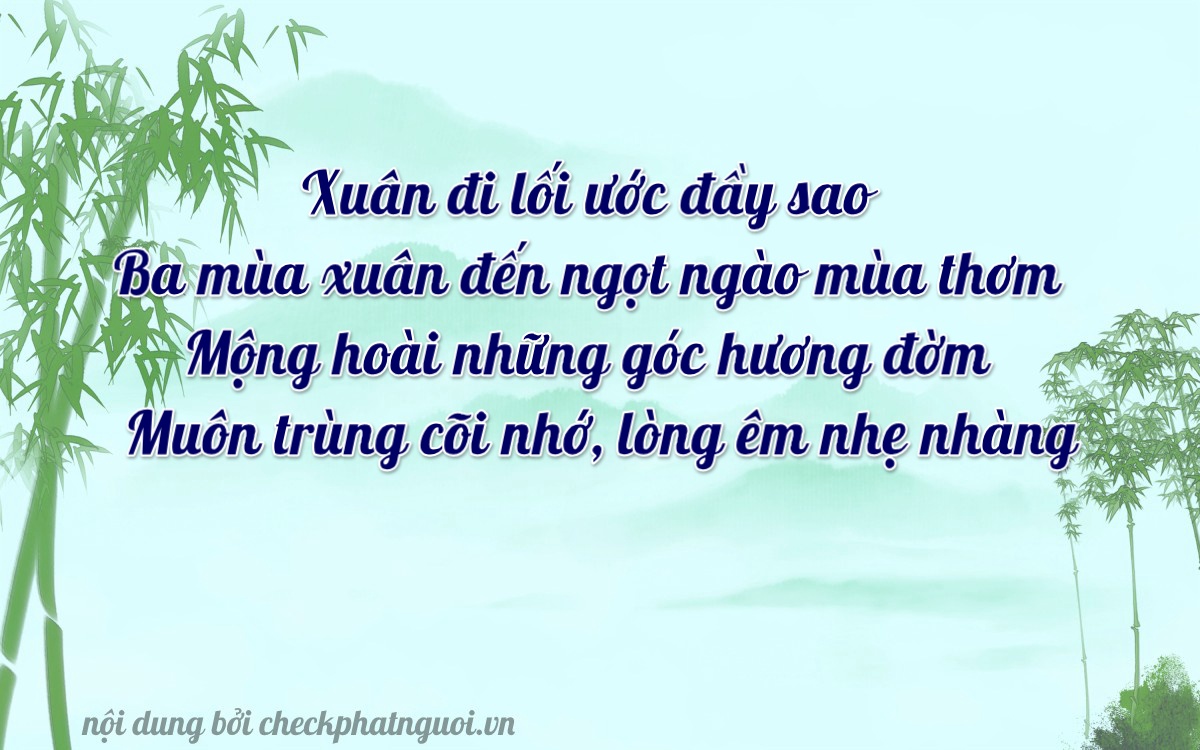 Bài thơ ý nghĩa cho <b>biển số 28B1-34323</b> tại website checkphatnguoi.vn