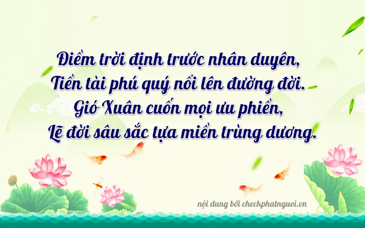 Bài thơ ý nghĩa cho <b>biển số 28D1-73473</b> tại website checkphatnguoi.vn