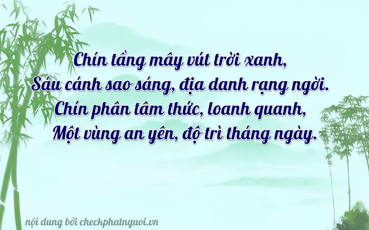 Bài thơ ý nghĩa cho <b>biển số 28N1-39931</b> tại website checkphatnguoi.vn