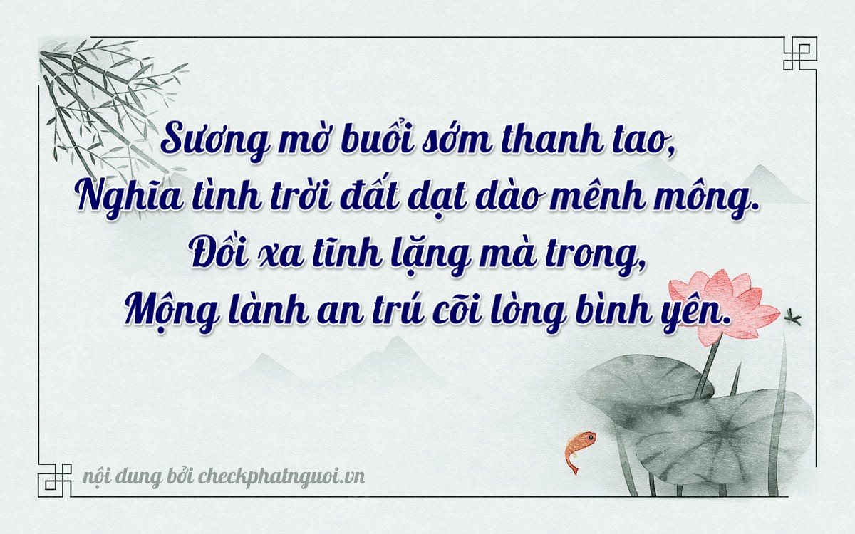 Bài thơ ý nghĩa cho <b>biển số 2999</b> tại website checkphatnguoi.vn