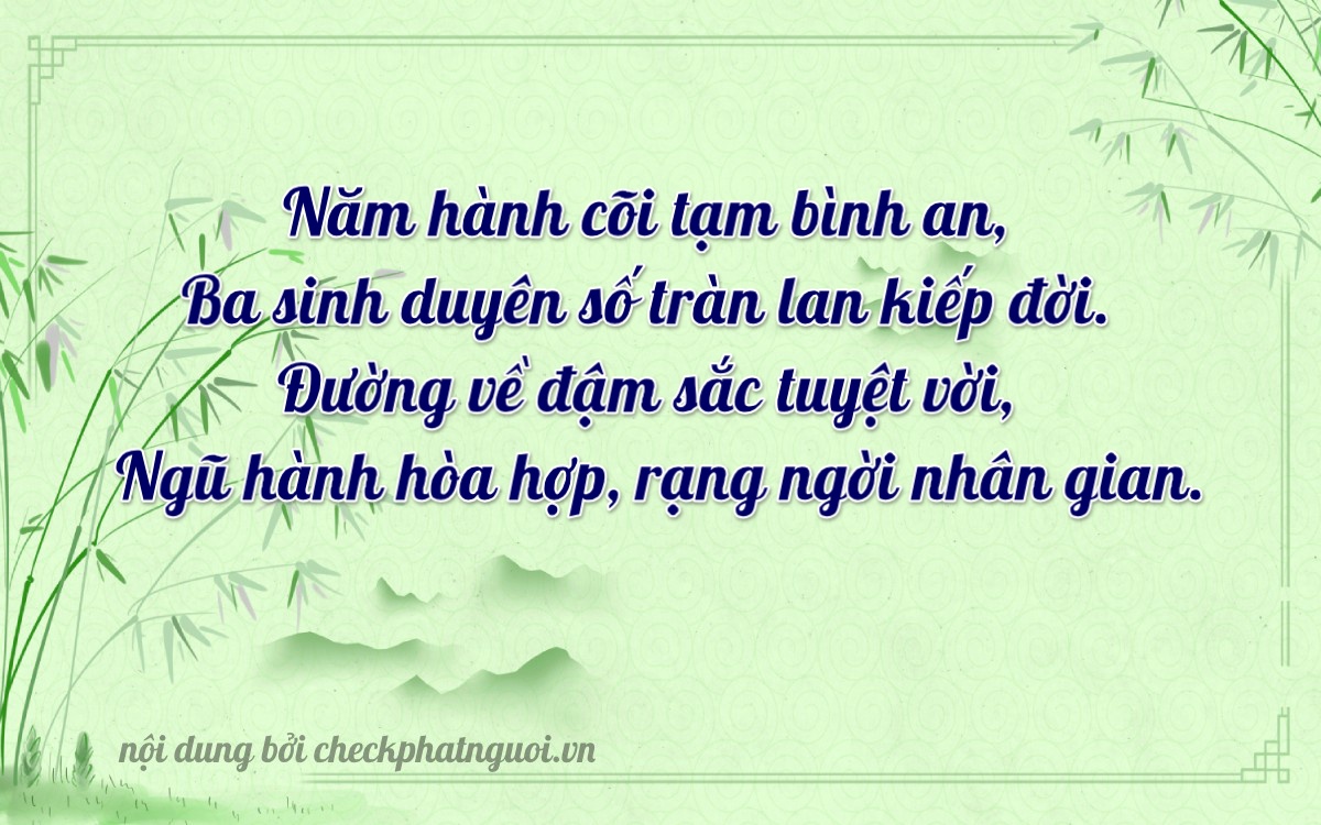 Bài thơ ý nghĩa cho <b>biển số 29A1-13622</b> tại website checkphatnguoi.vn