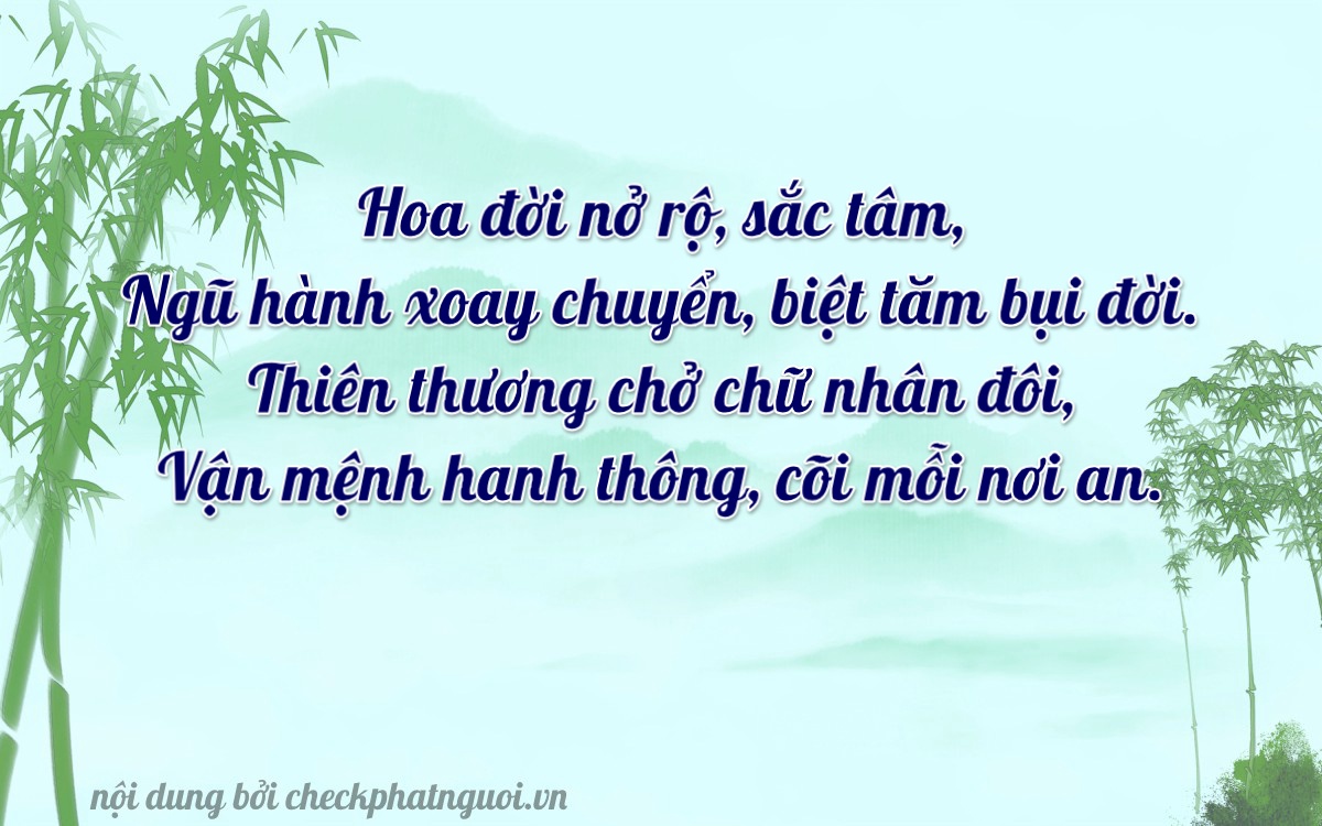 Bài thơ ý nghĩa cho <b>biển số 29A-61232</b> tại website checkphatnguoi.vn