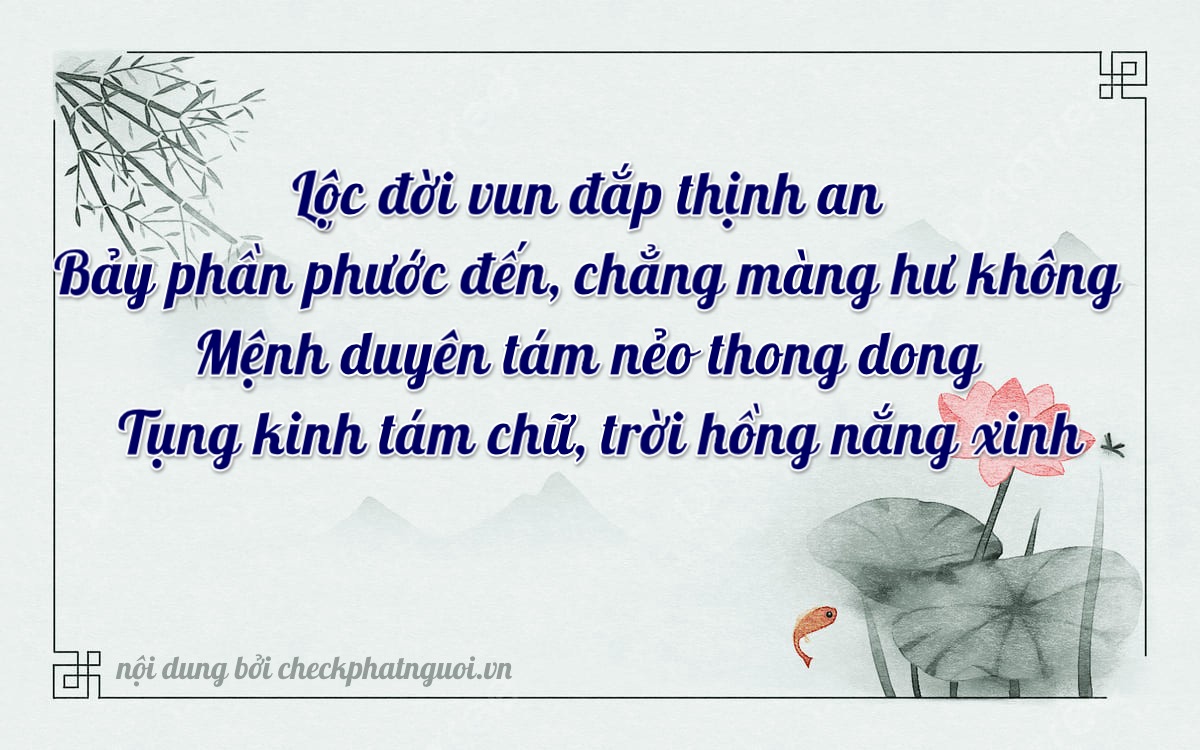 Bài thơ ý nghĩa cho <b>biển số 29AA-78890</b> tại website checkphatnguoi.vn