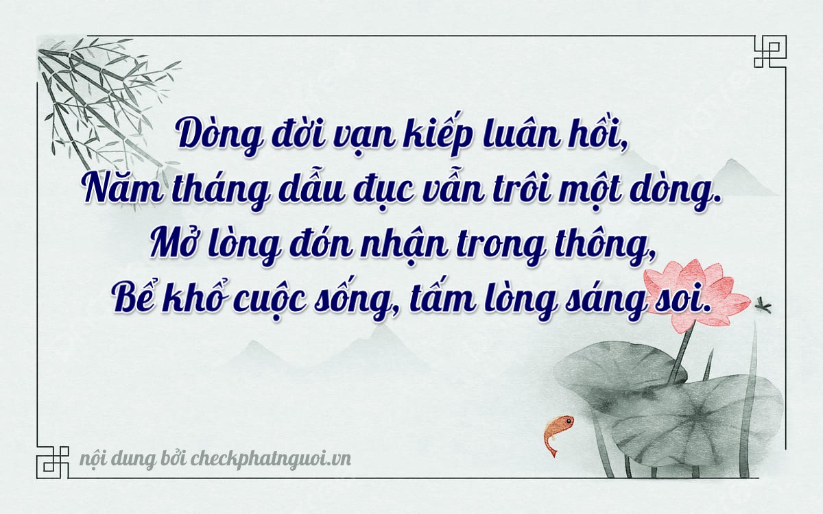 Bài thơ ý nghĩa cho <b>biển số 29AC-00998</b> tại website checkphatnguoi.vn