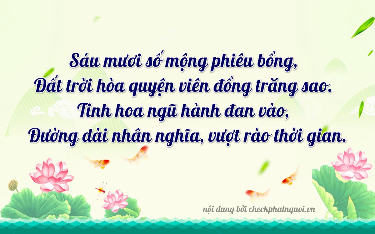 Bài thơ ý nghĩa cho <b>biển số 29AC-16222</b> tại website checkphatnguoi.vn