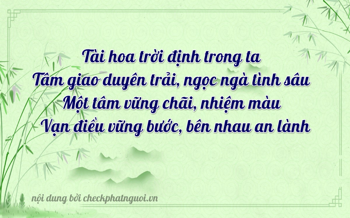 Bài thơ ý nghĩa cho <b>biển số 29AL-01088</b> tại website checkphatnguoi.vn