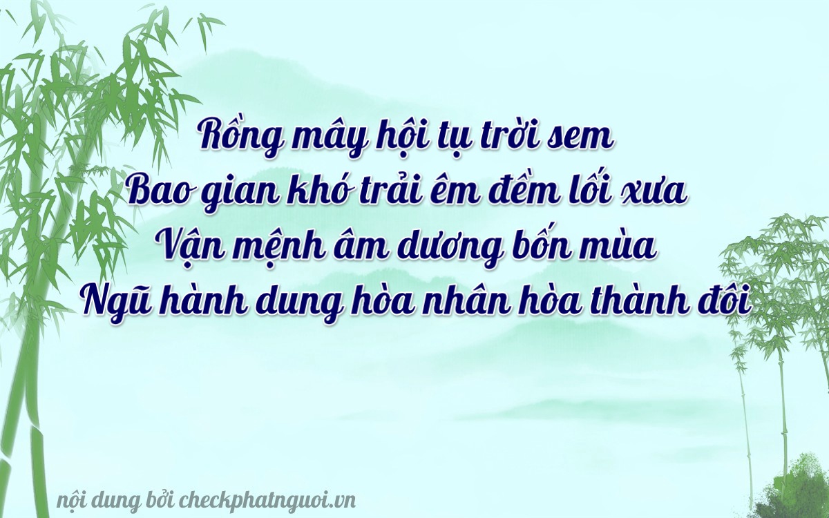 Bài thơ ý nghĩa cho <b>biển số 29AS-03677</b> tại website checkphatnguoi.vn