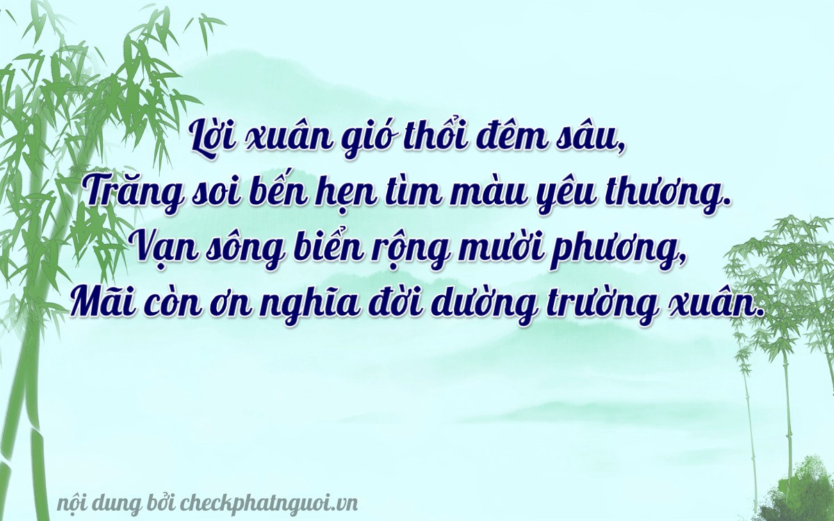 Bài thơ ý nghĩa cho <b>biển số 29AZ-01986</b> tại website checkphatnguoi.vn