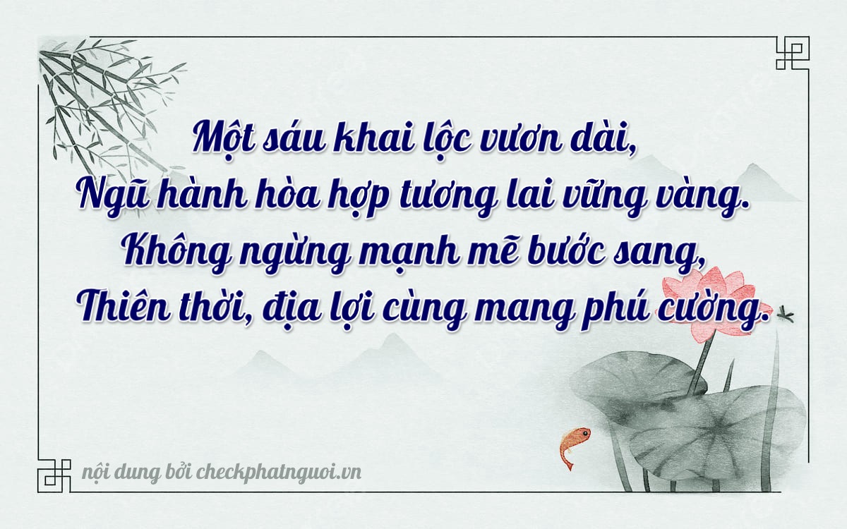 Bài thơ ý nghĩa cho <b>biển số 29B-16051</b> tại website checkphatnguoi.vn