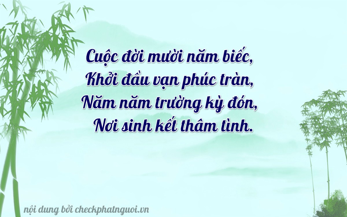 Bài thơ ý nghĩa cho <b>biển số 29BA-10551</b> tại website checkphatnguoi.vn