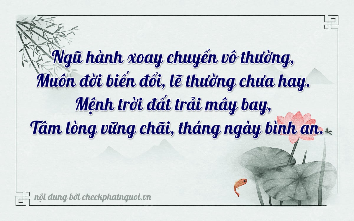 Bài thơ ý nghĩa cho <b>biển số 29BD-02570</b> tại website checkphatnguoi.vn