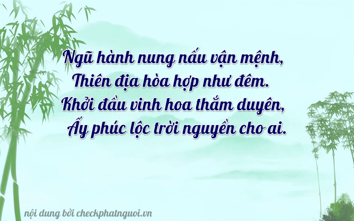 Bài thơ ý nghĩa cho <b>biển số 29BD-05953</b> tại website checkphatnguoi.vn