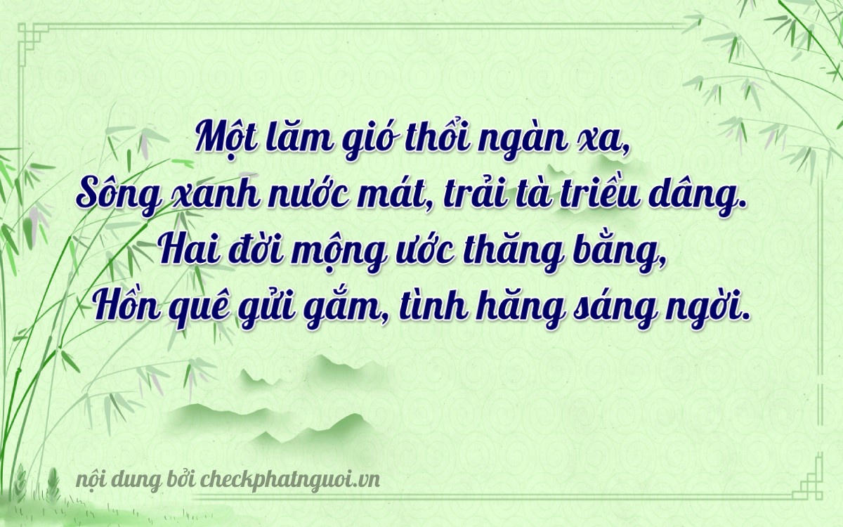 Bài thơ ý nghĩa cho <b>biển số 29BK-12512</b> tại website checkphatnguoi.vn