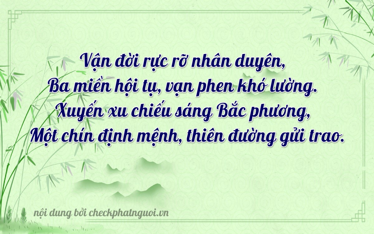 Bài thơ ý nghĩa cho <b>biển số 29C-13939</b> tại website checkphatnguoi.vn
