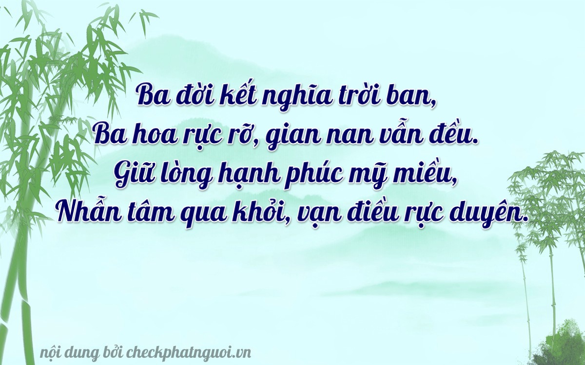 Bài thơ ý nghĩa cho <b>biển số 29C2-03350</b> tại website checkphatnguoi.vn