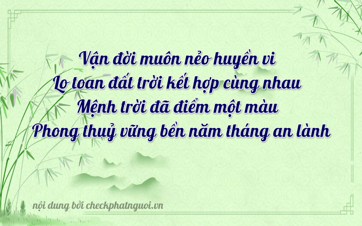 Bài thơ ý nghĩa cho <b>biển số 29C-64793</b> tại website checkphatnguoi.vn