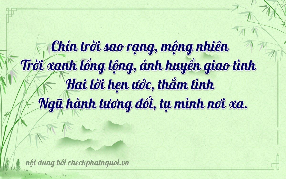 Bài thơ ý nghĩa cho <b>biển số 29C-97929</b> tại website checkphatnguoi.vn