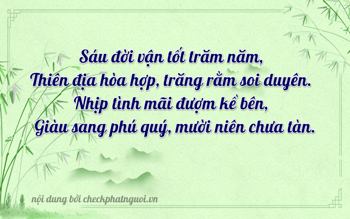 Bài thơ ý nghĩa cho <b>biển số 29D2-66614</b> tại website checkphatnguoi.vn