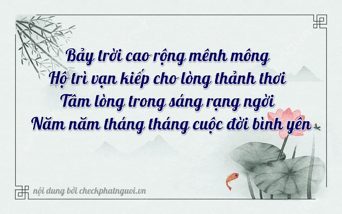 Bài thơ ý nghĩa cho <b>biển số 29D2-70852</b> tại website checkphatnguoi.vn